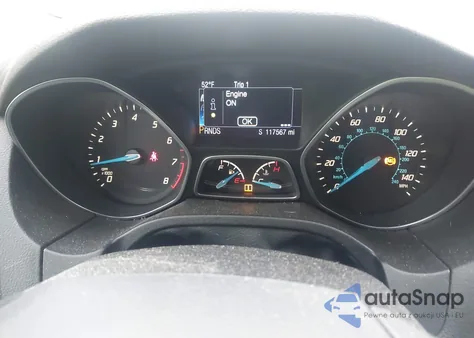 2014 Ford Focus Titanium из США, поврежденный, VIN 1FADP3N27EL191369